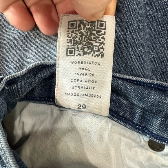 TRUE RELIGION Cora Mid-rise Straight jeans with fray - Picture 7 of 7